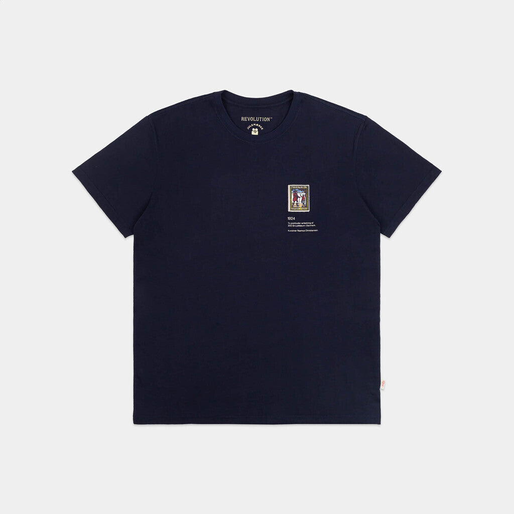 Revolution Loose T-shirt T-Shirts Navy