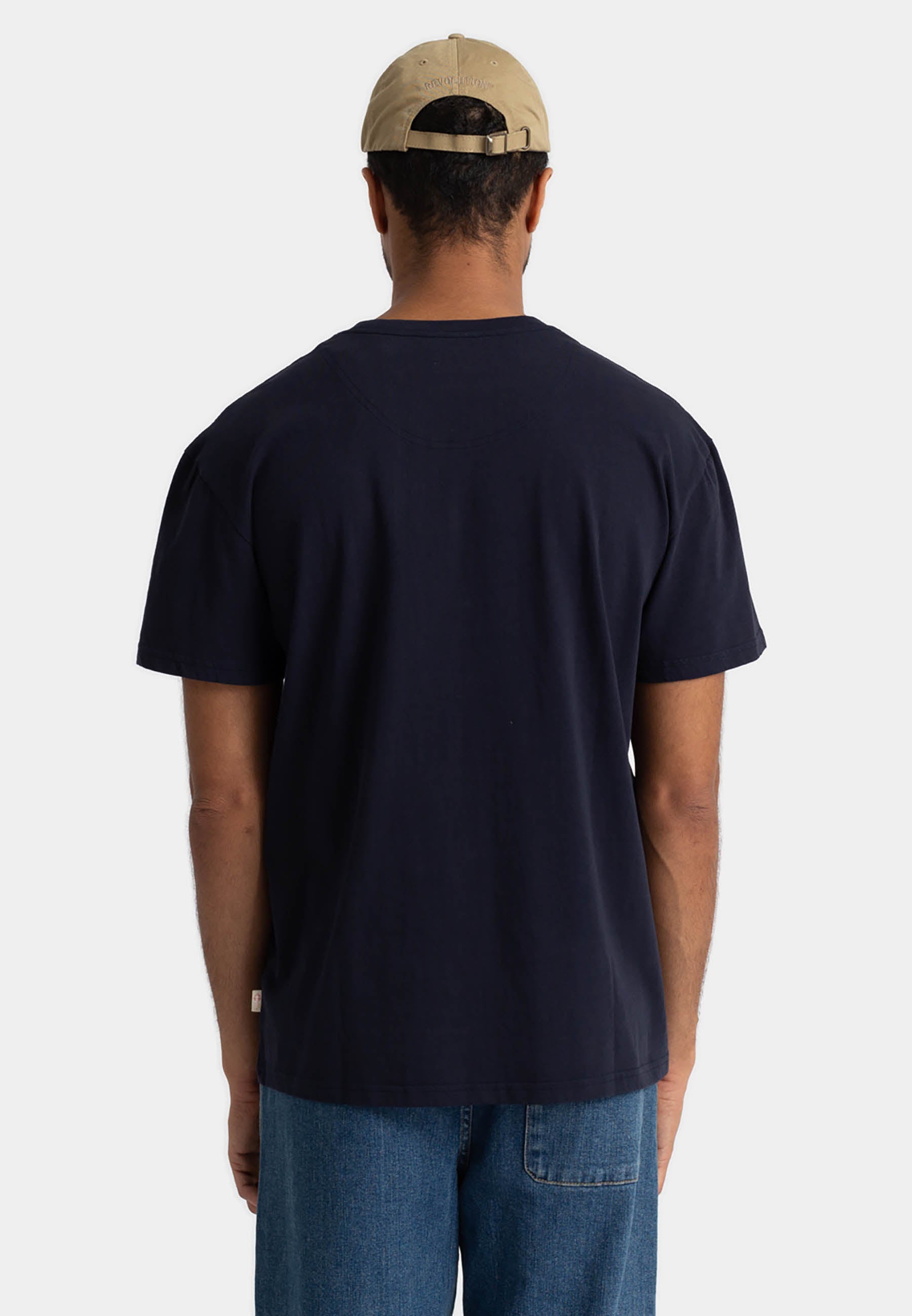 Revolution Loose T-shirt T-Shirts Navy