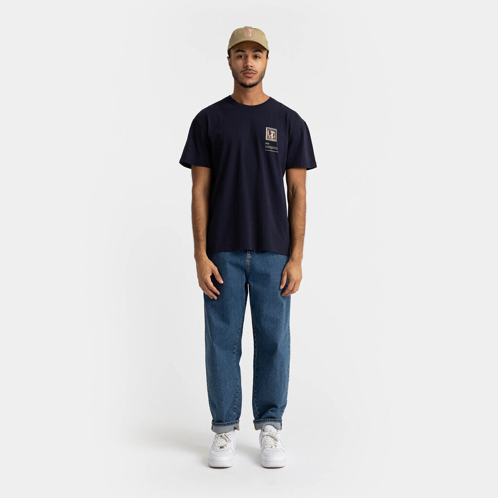 Revolution Loose T-shirt T-Shirts Navy