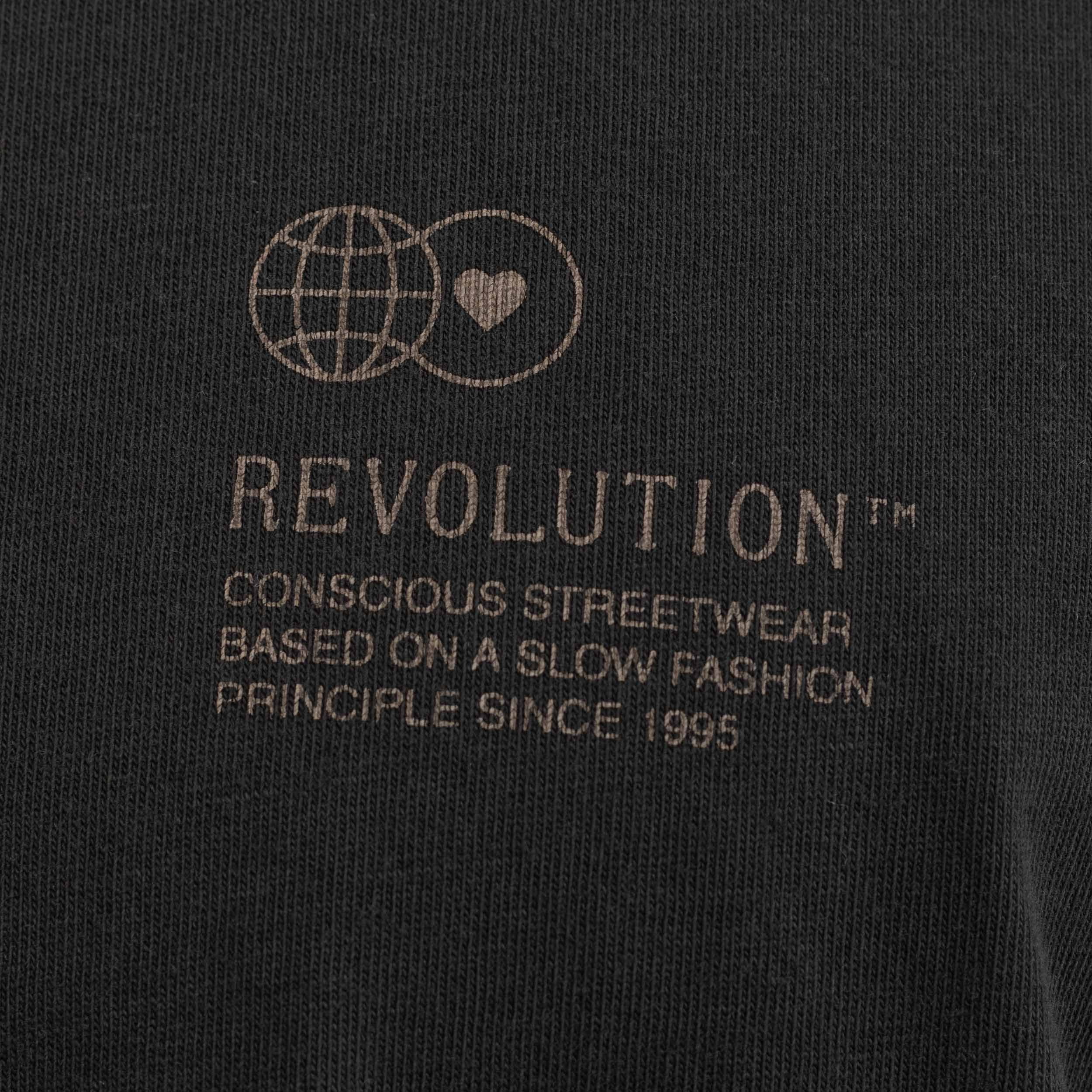 Revolution Loose T-shirt T-Shirts Black