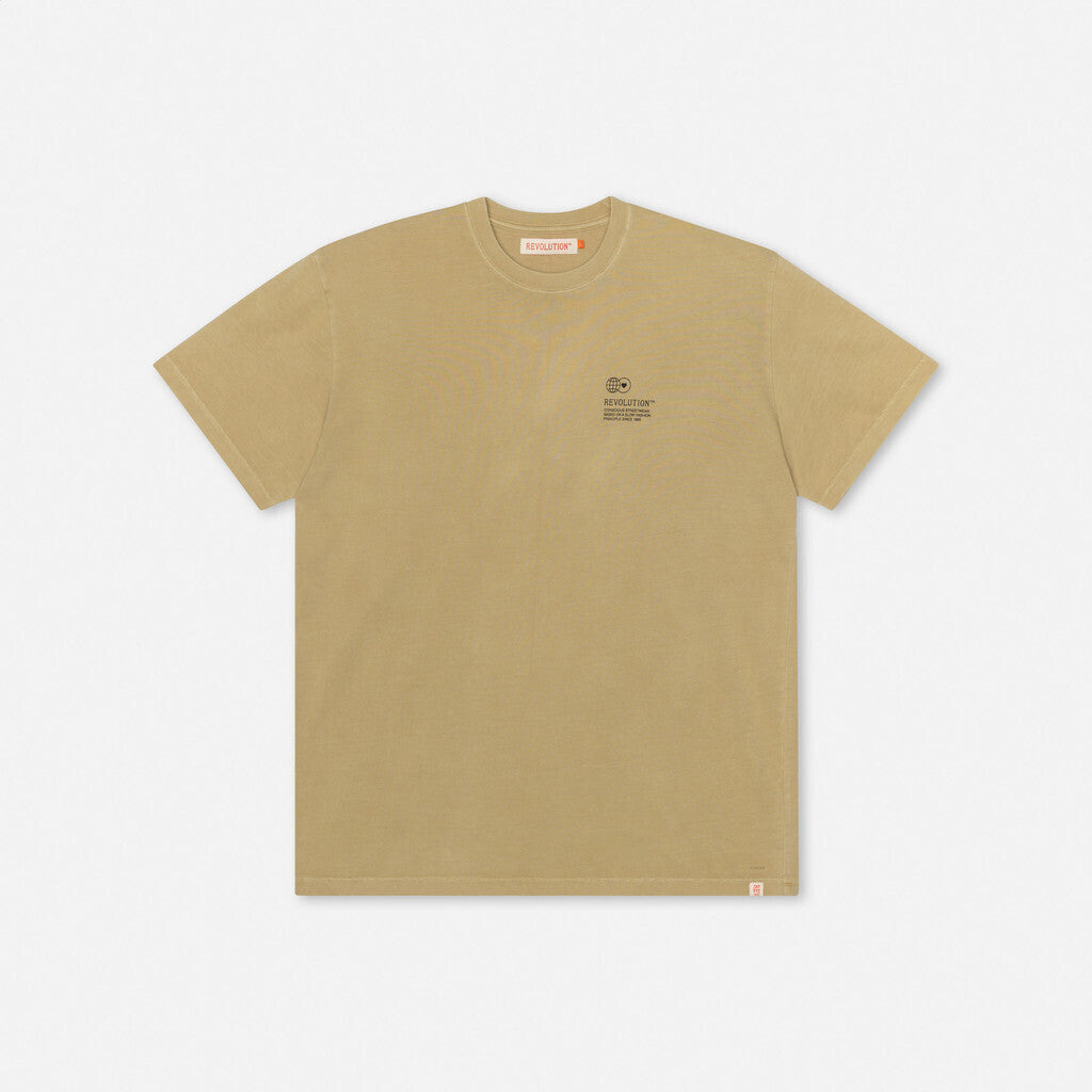 Revolution Loose T-shirt T-Shirts Khaki