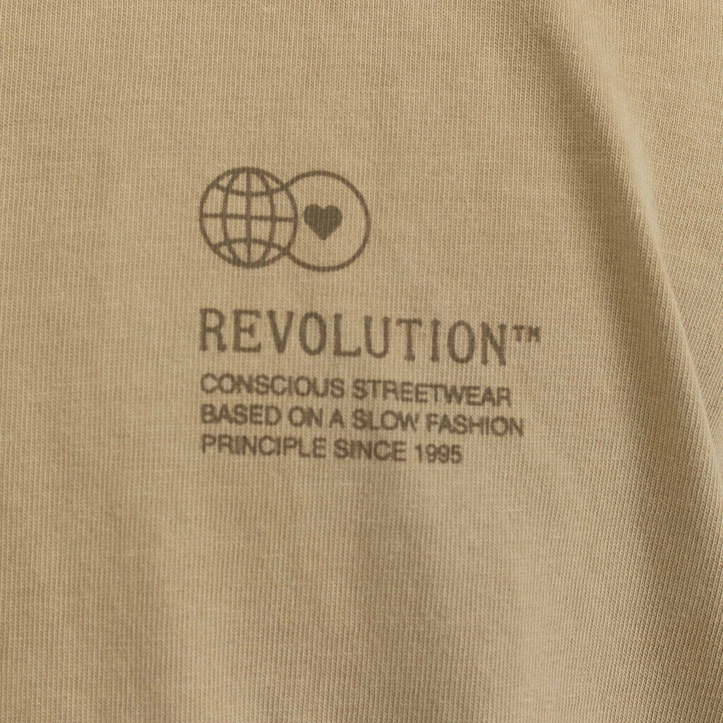 Revolution Loose T-shirt T-Shirts Khaki