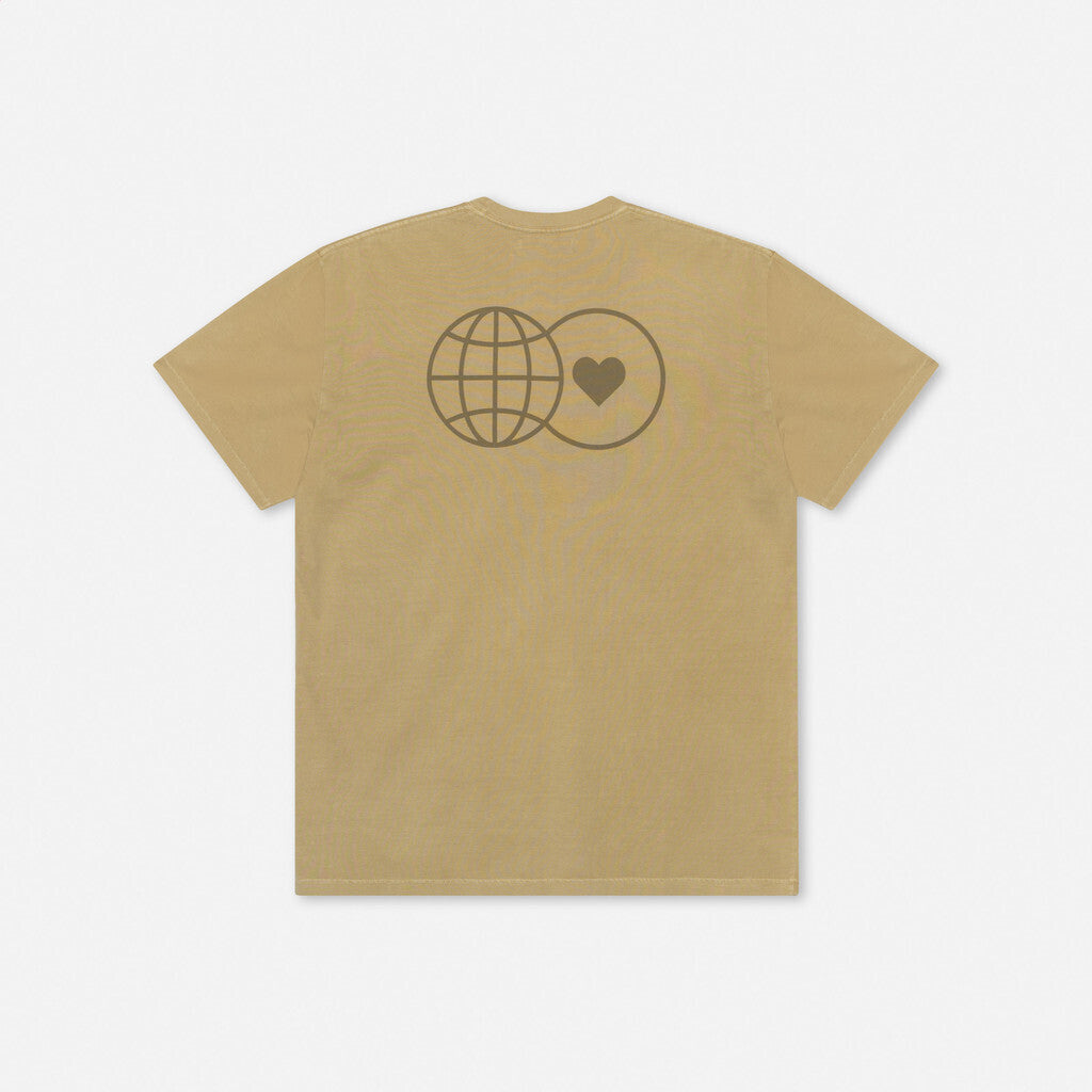 Revolution Loose T-shirt T-Shirts Khaki