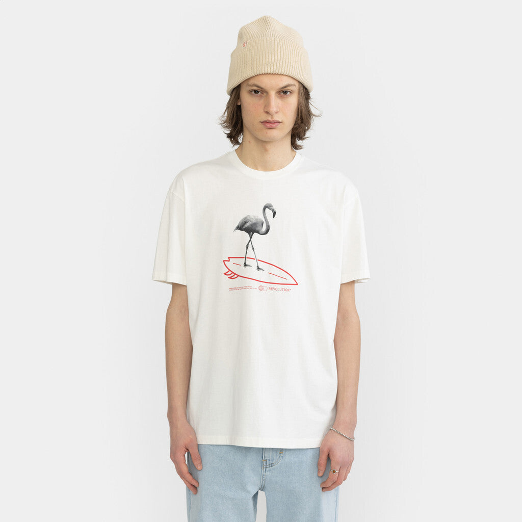 Revolution Loose T-shirt T-Shirts Offwhite