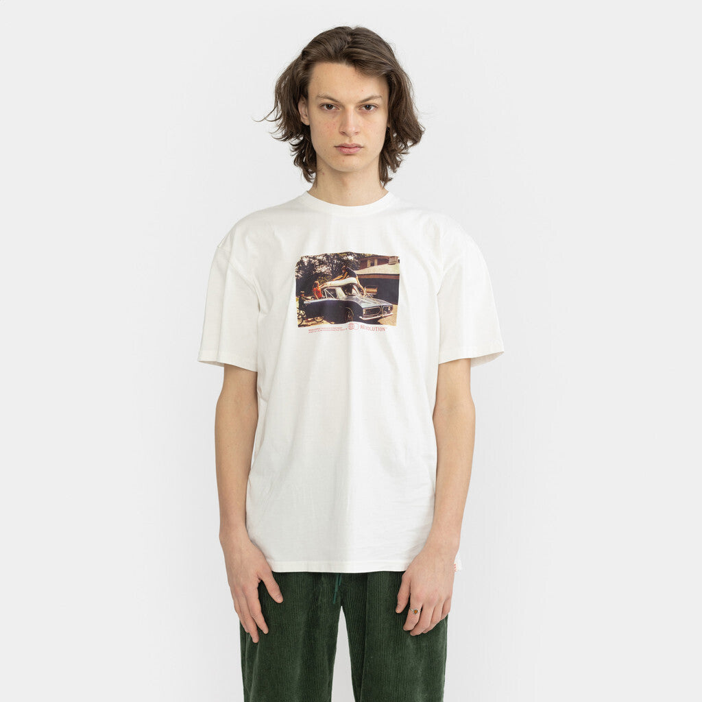 Revolution Loose T-shirt T-Shirts Offwhite