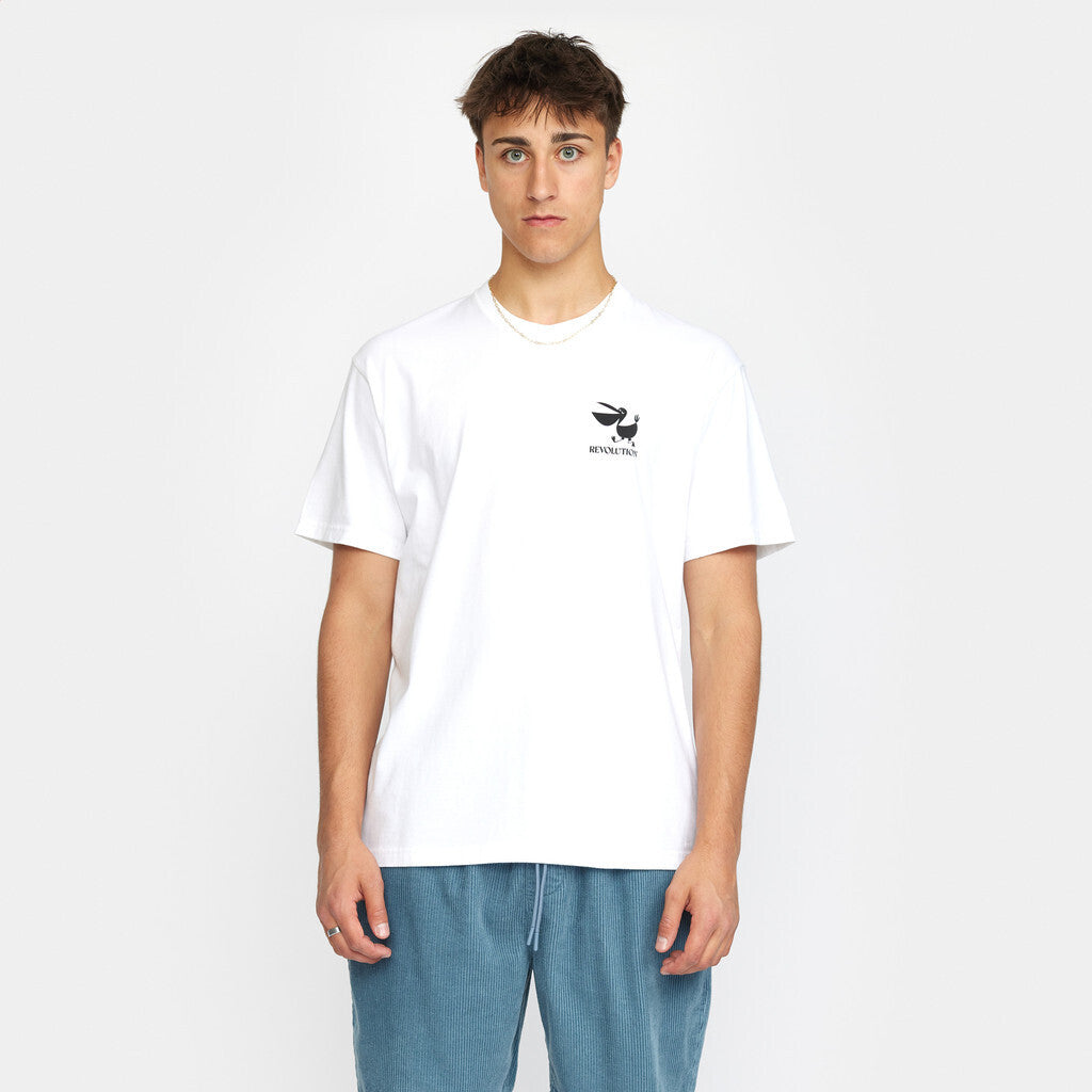 Revolution Loose T-shirt T-Shirts White