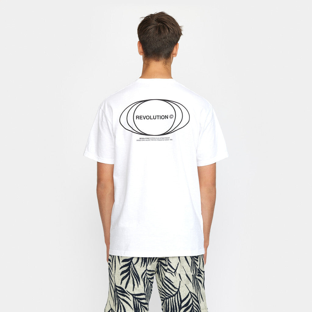 Revolution Loose T-shirt T-Shirts White