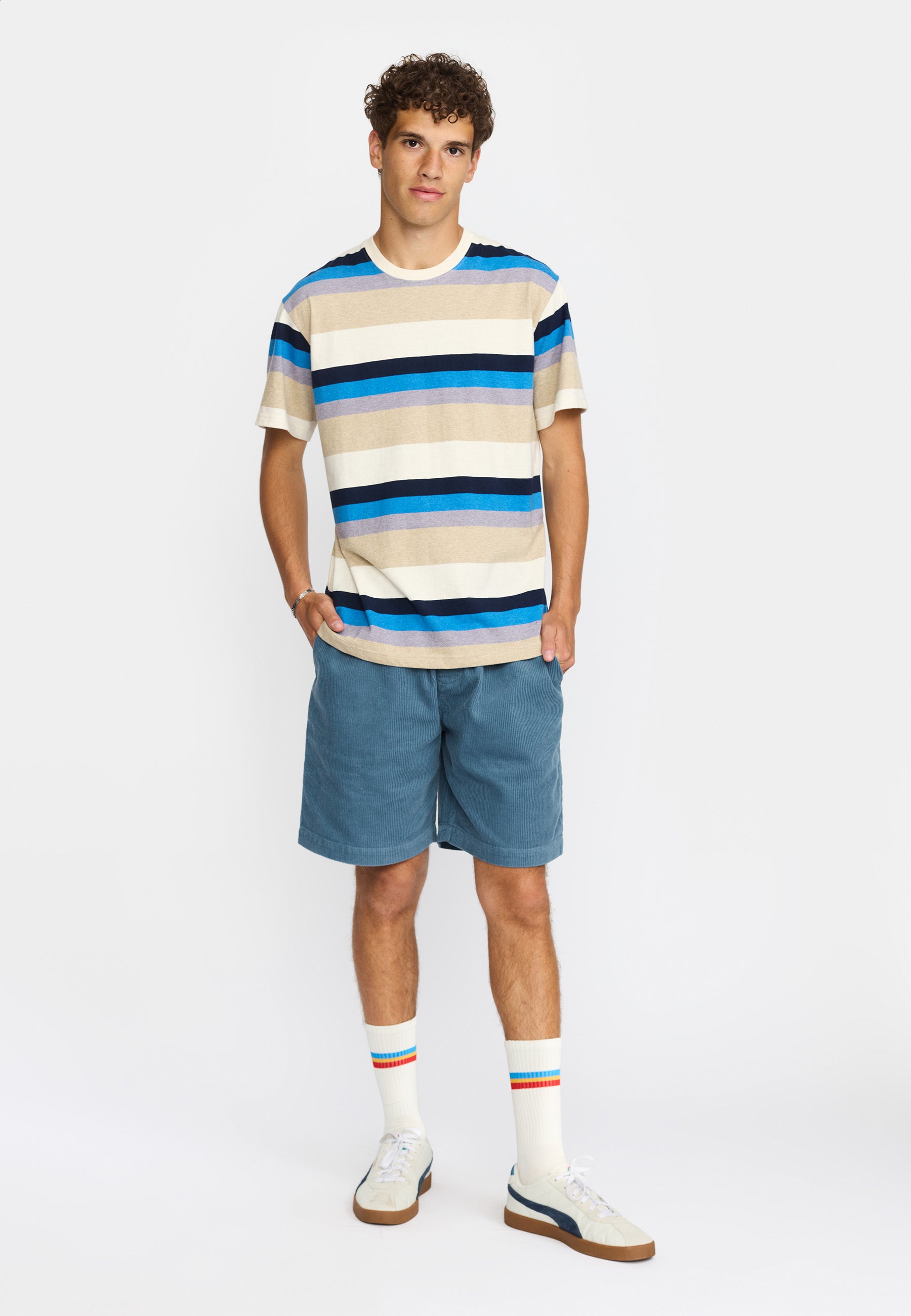 Revolution Loose T-shirt T-Shirts Blue