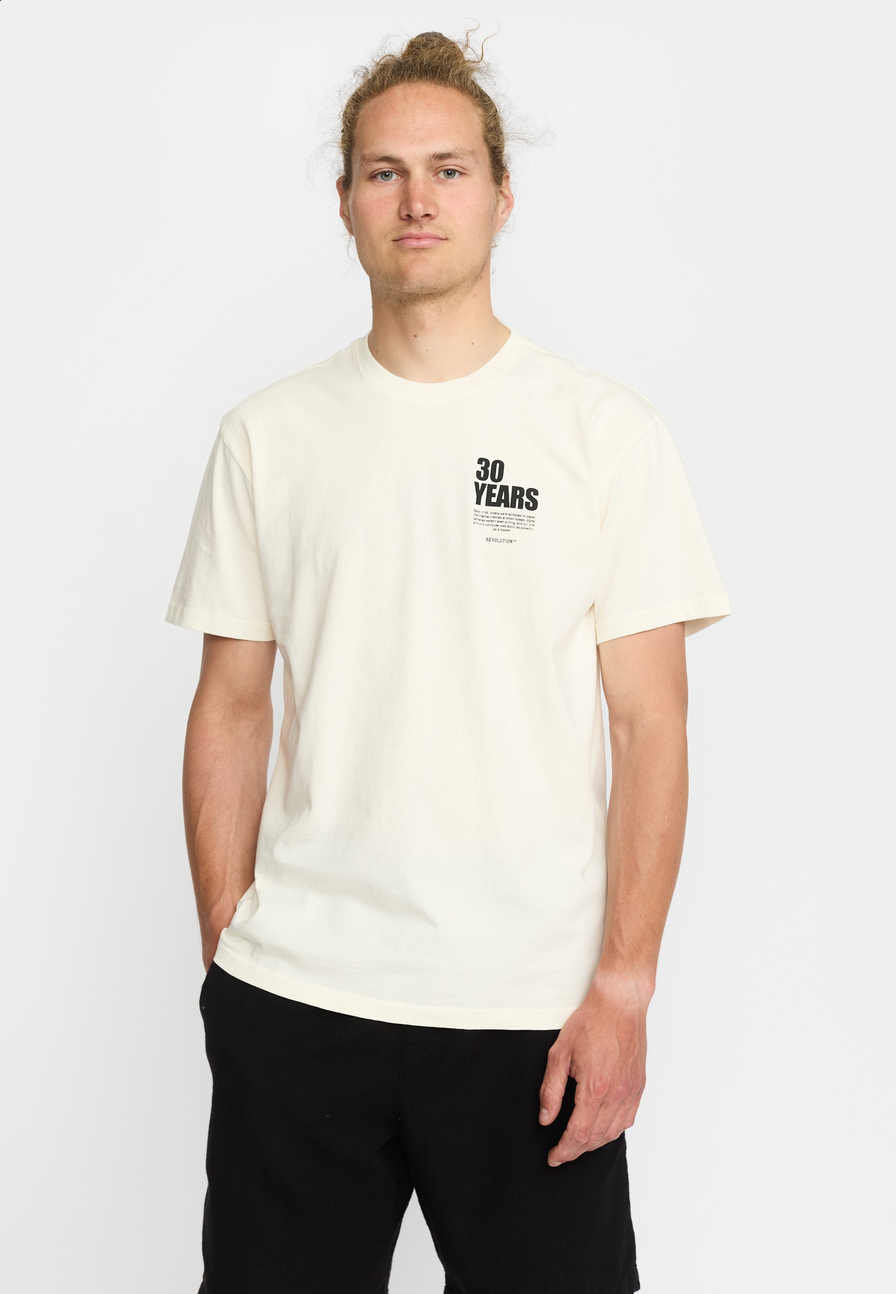 Revolution Loose T-shirt T-Shirts Offwhite