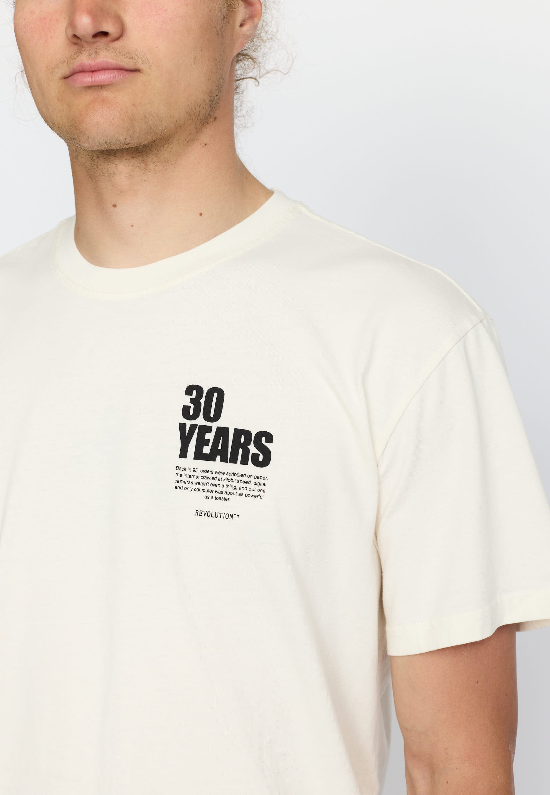 Revolution Loose T-shirt T-Shirts Offwhite