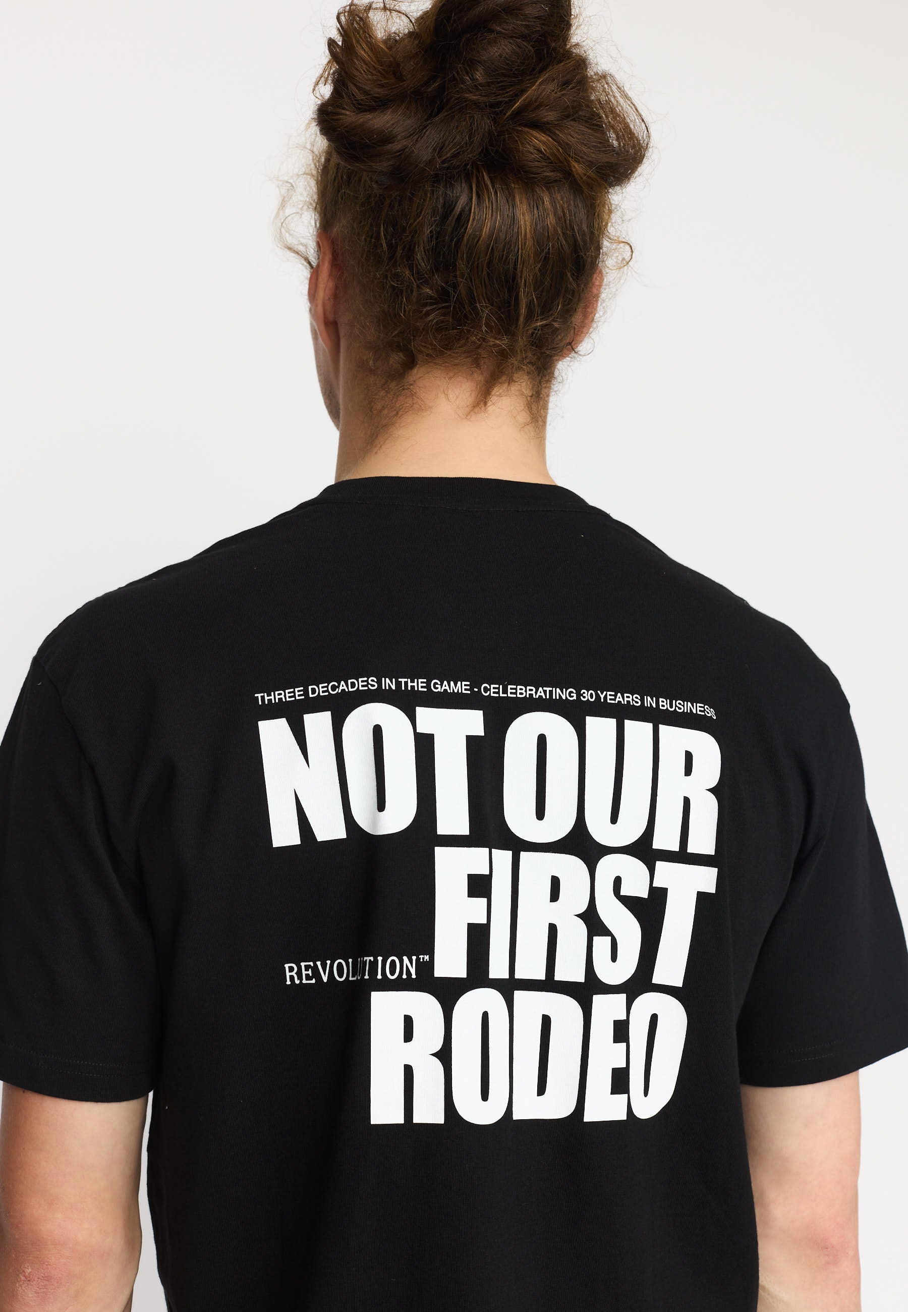 Revolution Loose T-shirt T-Shirts Black