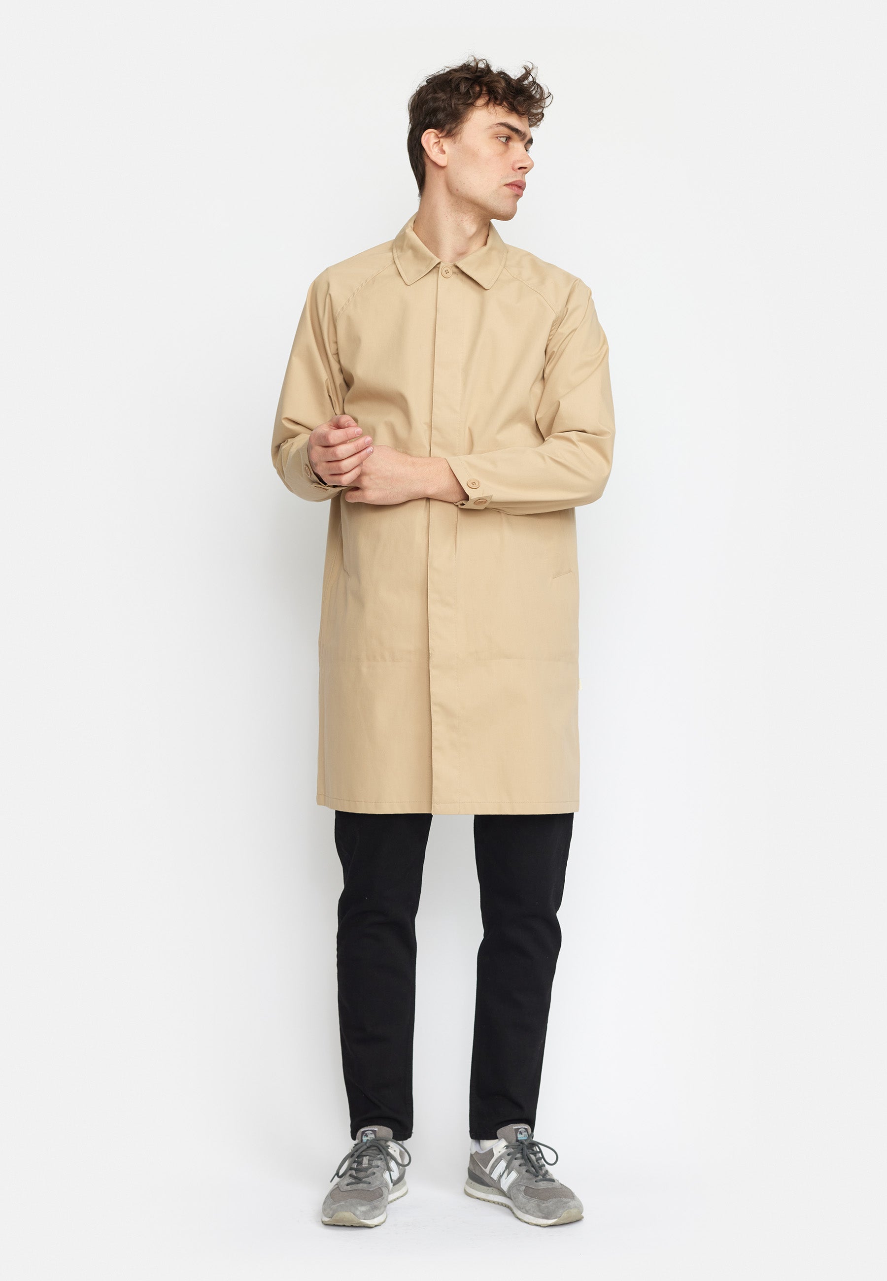 Revolution Mac Coat Lightweight Outerwear Khaki