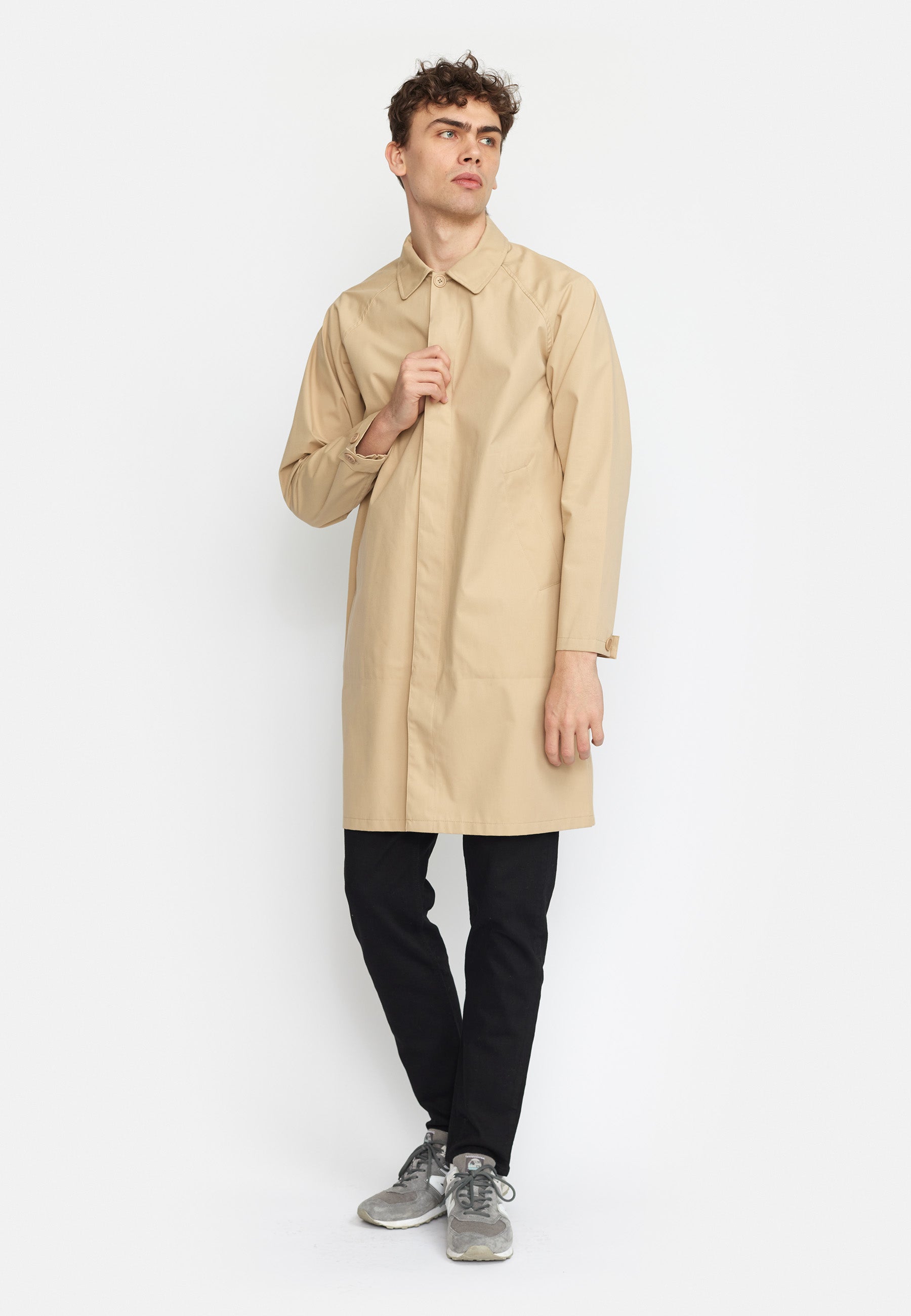 Revolution Mac Coat Lightweight Outerwear Khaki