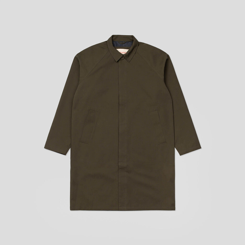 Revolution Mac Coat Lightweight Outerwear Army