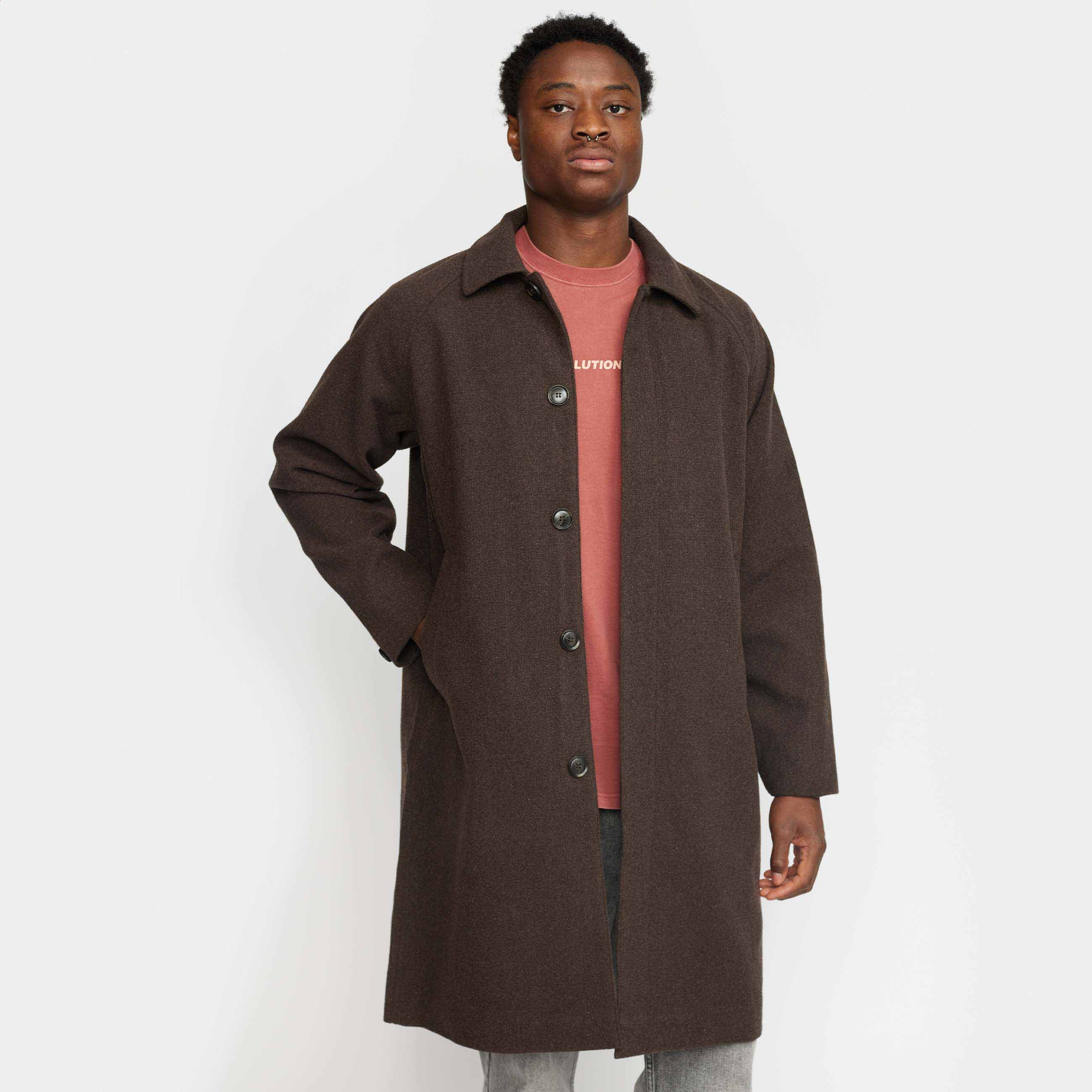 Revolution Mac Coat Winter Outerwear Darkbrown