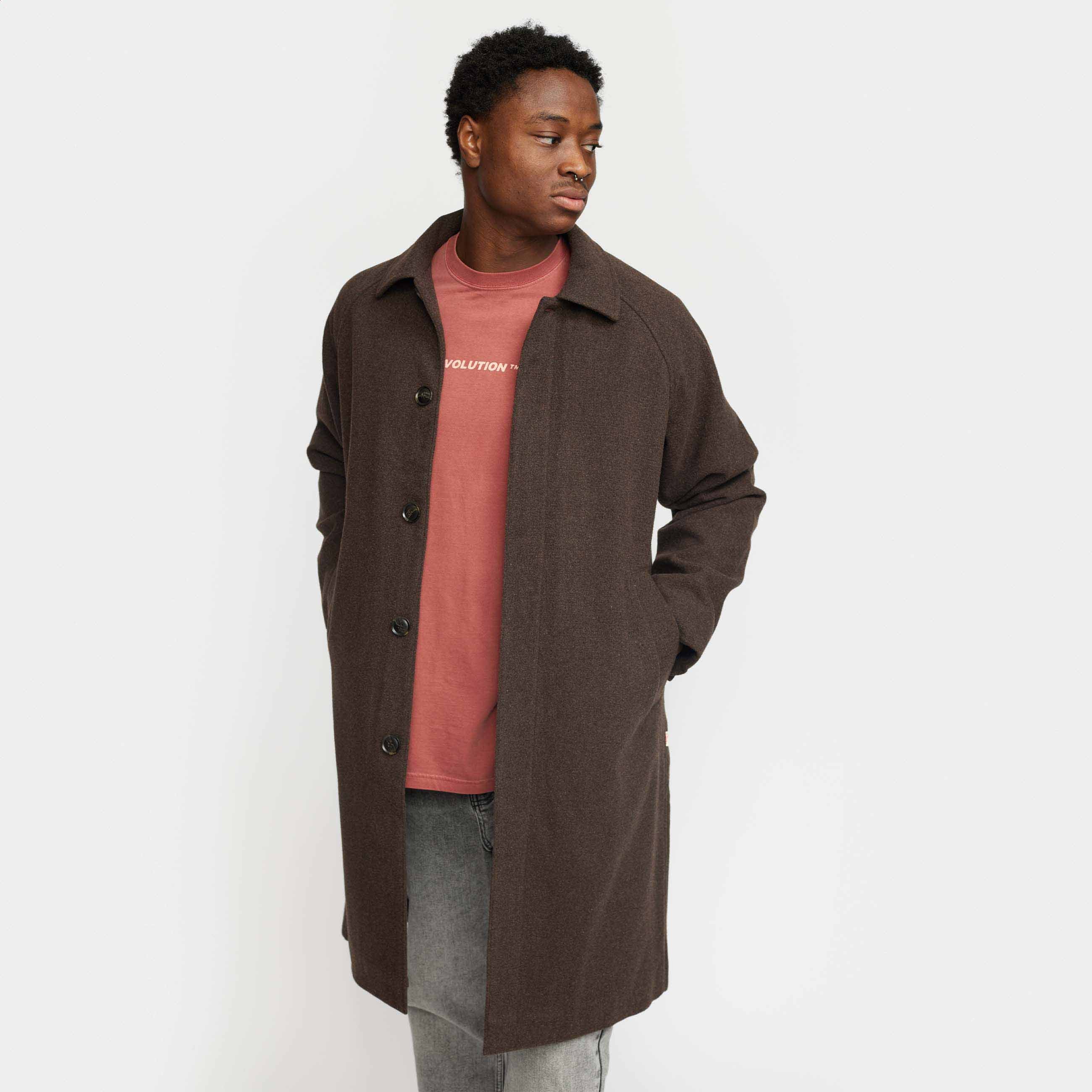 Revolution Mac Coat Winter Outerwear Darkbrown