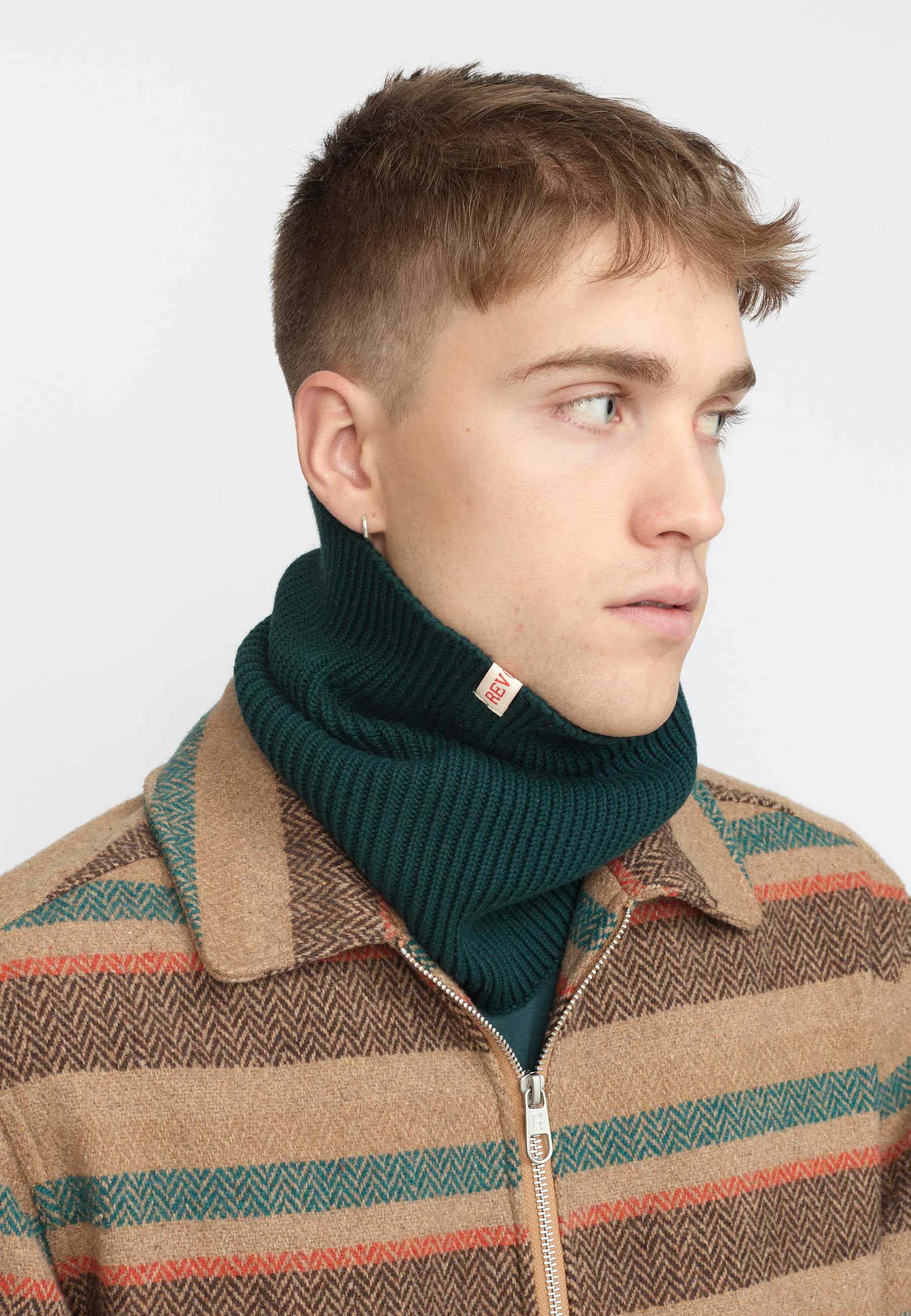 Revolution Neck Warmer Accessories Darkgreen