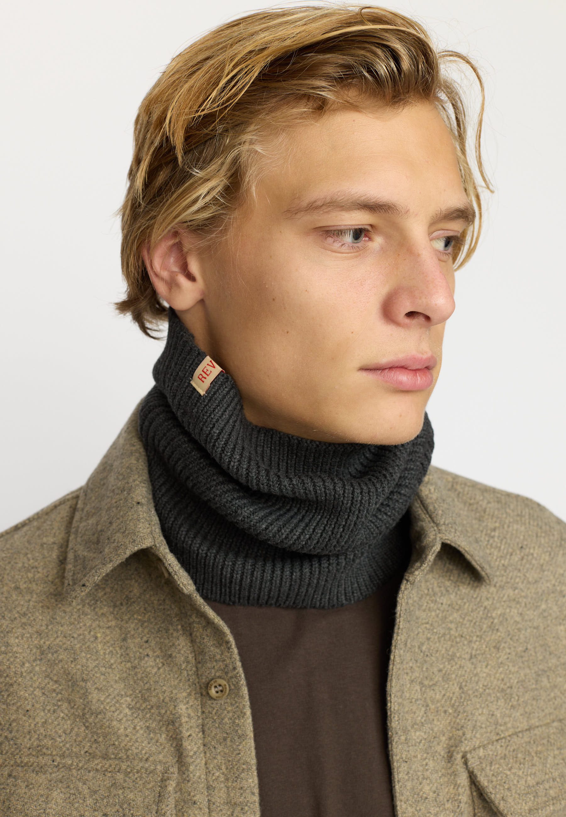 Revolution Neck Warmer Accessories Darkgrey-melange