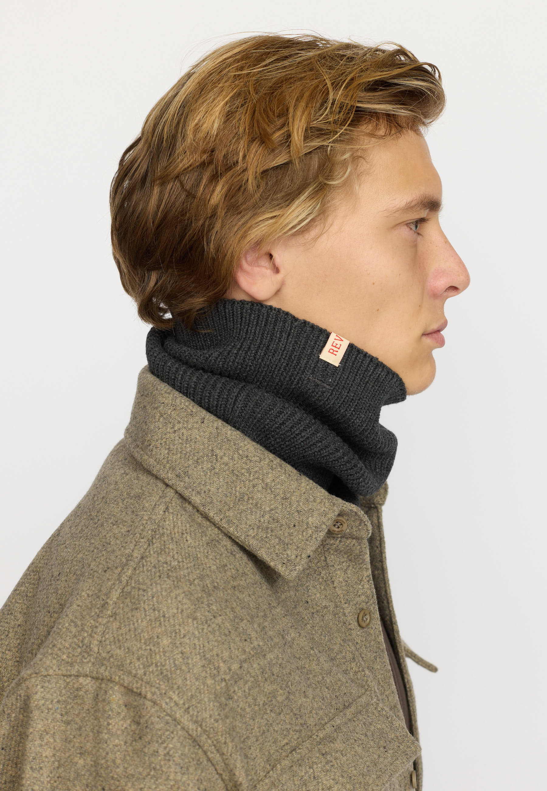 Revolution Neck Warmer Accessories Darkgrey-melange