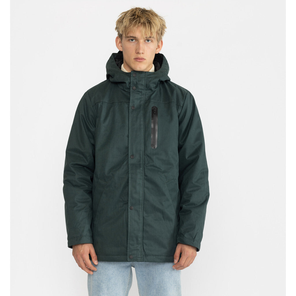 Revolution Outdoor Parka Winter Outerwear Darkgreen