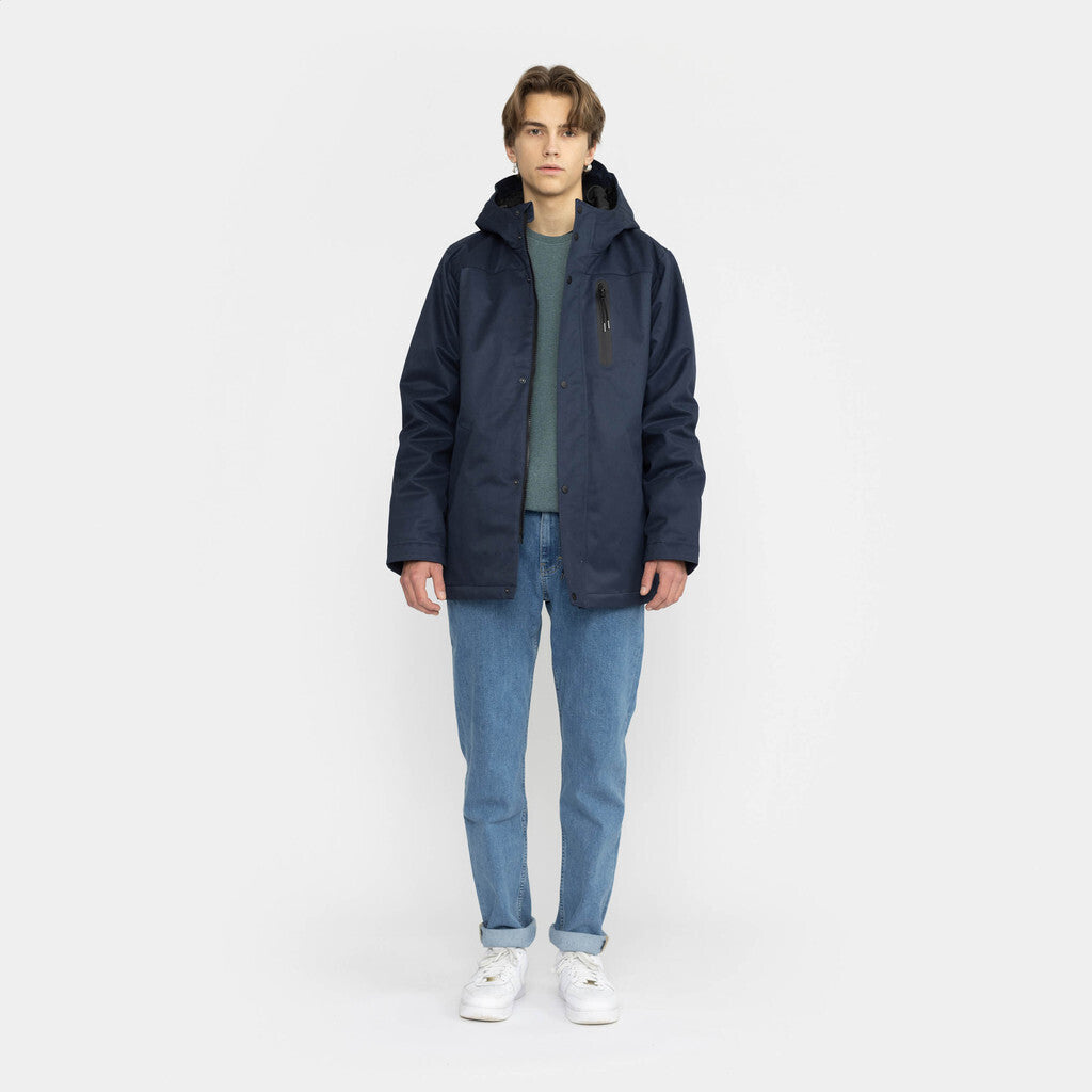 Revolution Outdoor Parka Winter Outerwear Navy