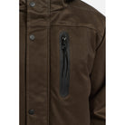 Revolution Outdoor Parka Winter Outerwear Darkbrown