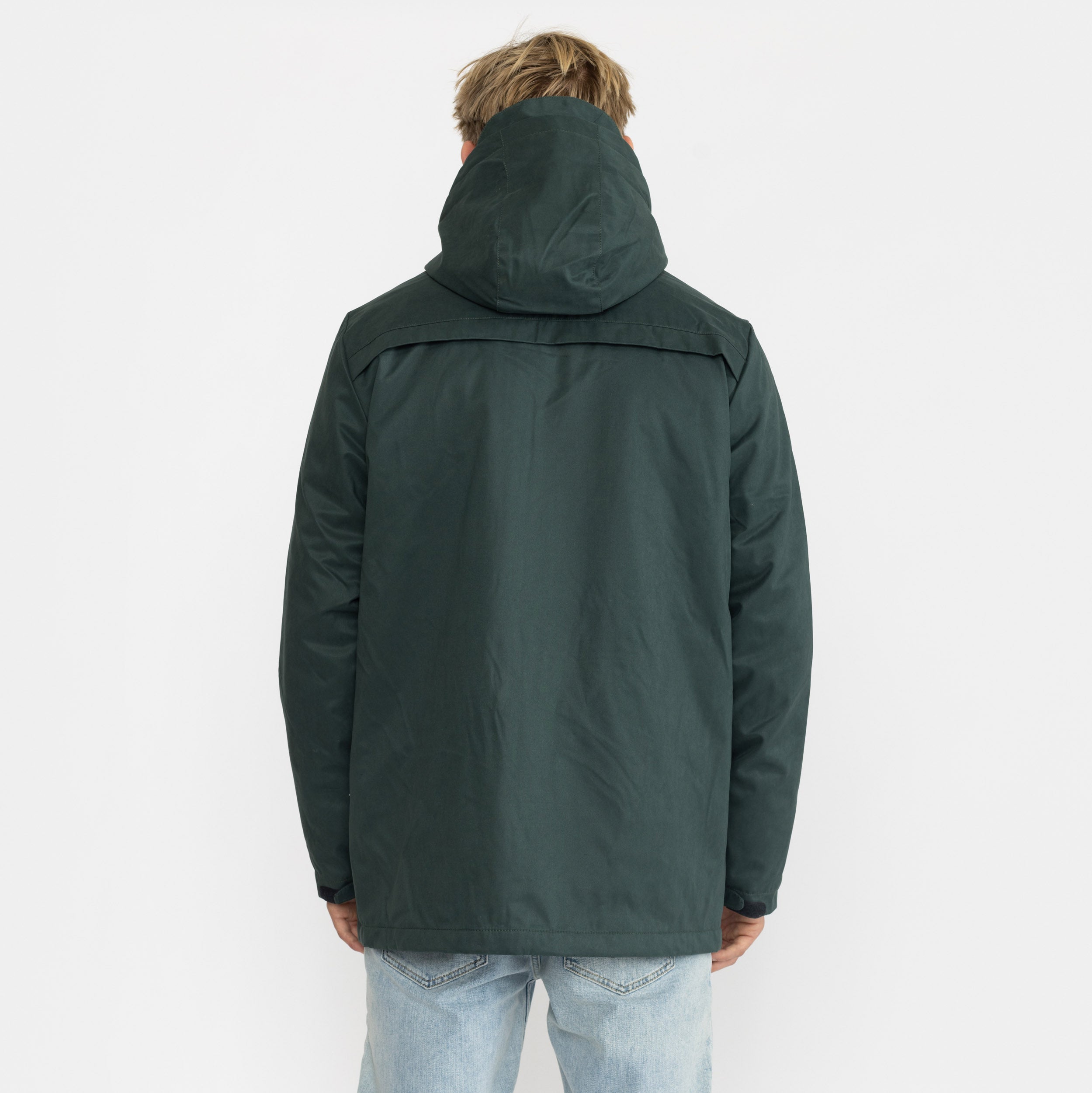 Revolution Outdoor Parka Winter Outerwear Darkgreen