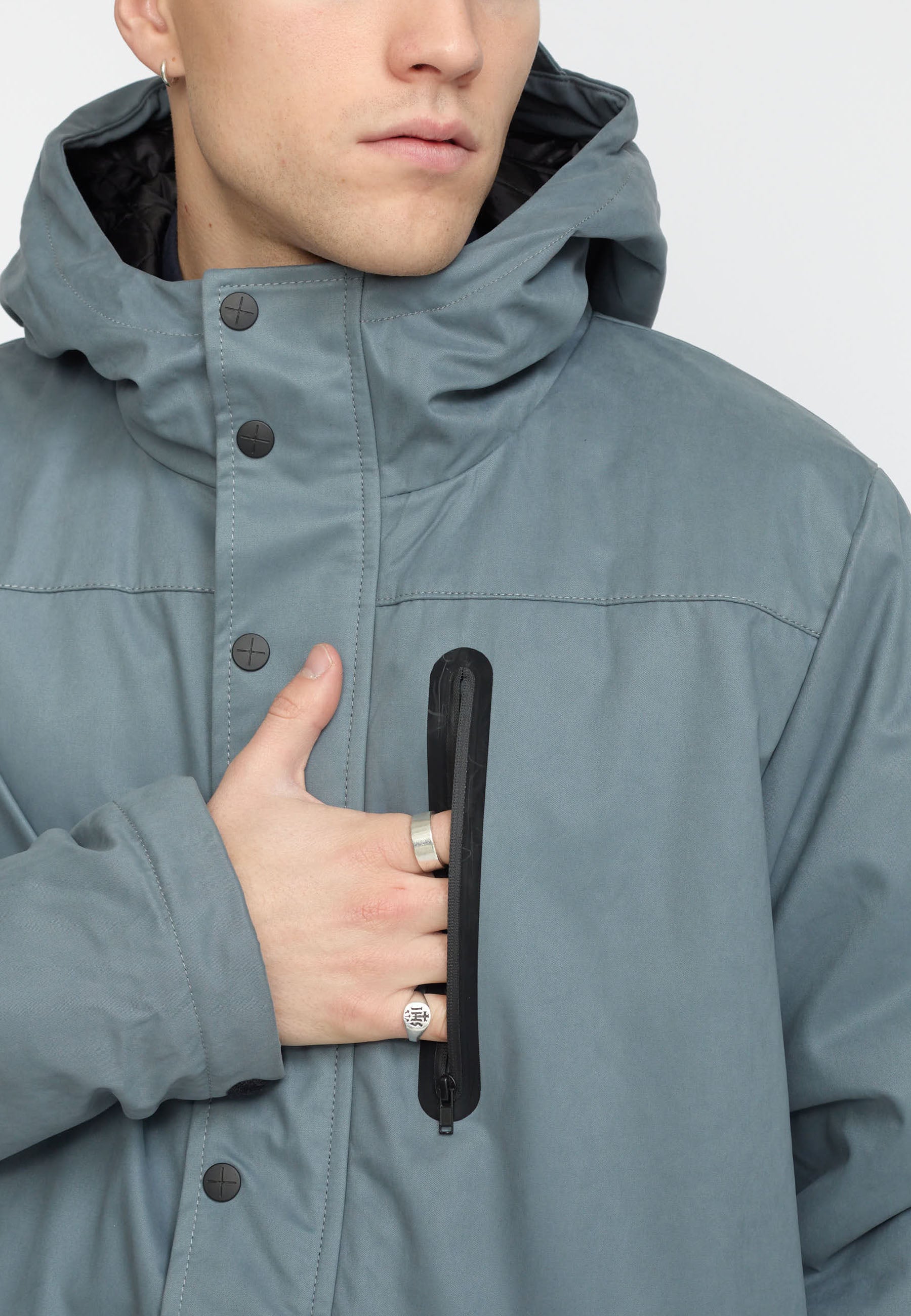 Revolution Outdoor Parka Winter Outerwear Dustblue