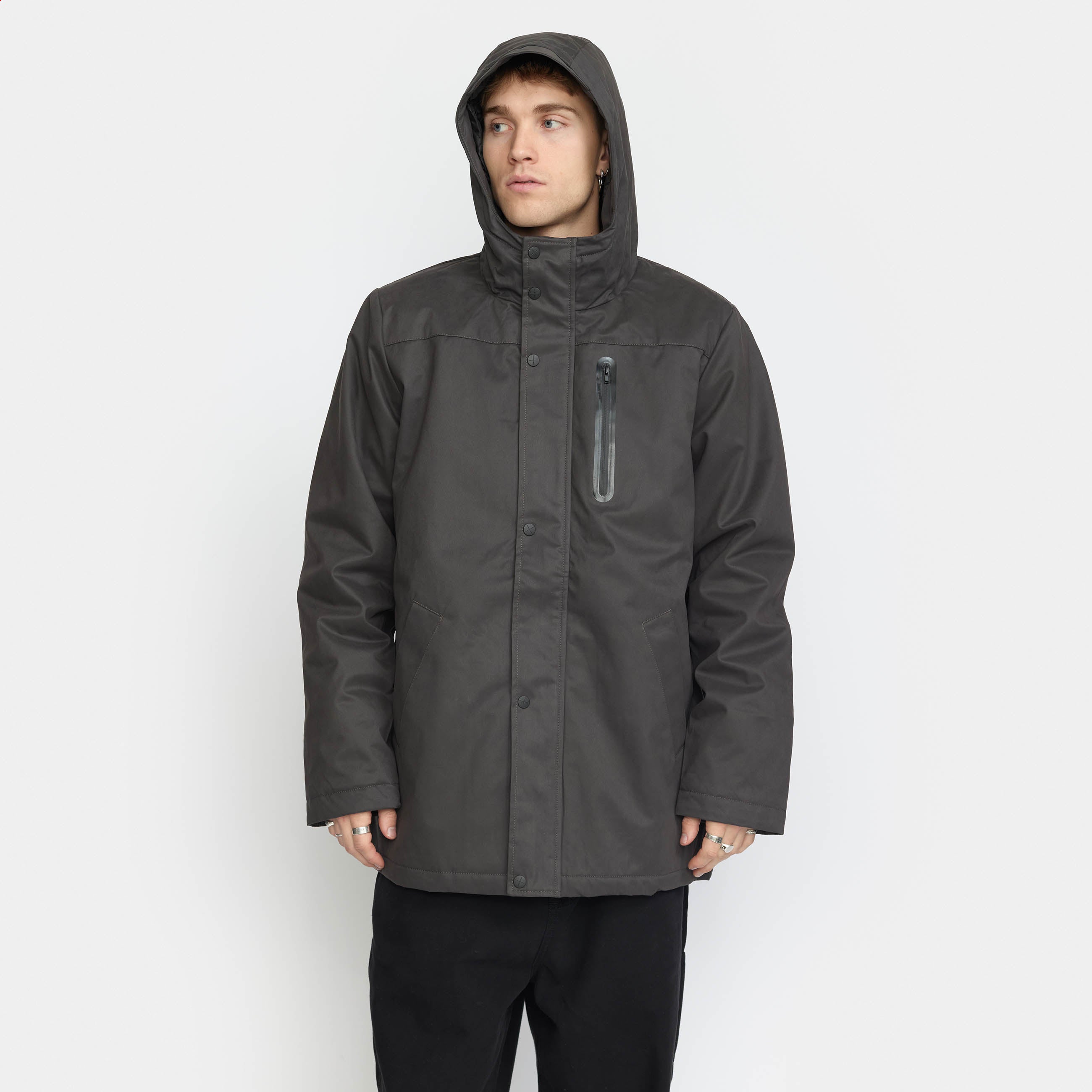 Revolution Outdoor Parka Winter Outerwear Grey