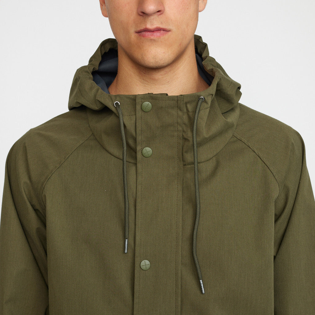 Revolution Allyear Jacket Lightweight Outerwear Army