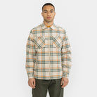 Revolution Overshirt Zip Overshirts Dustgreen