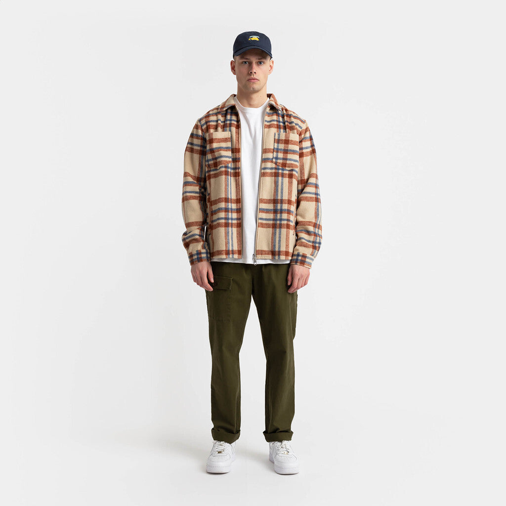 Revolution Overshirt Zip Overshirts Offwhite