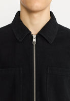 Revolution Overshirt w. Zipper Overshirts Black