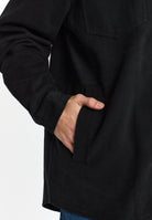 Revolution Overshirt w. Zipper Overshirts Black
