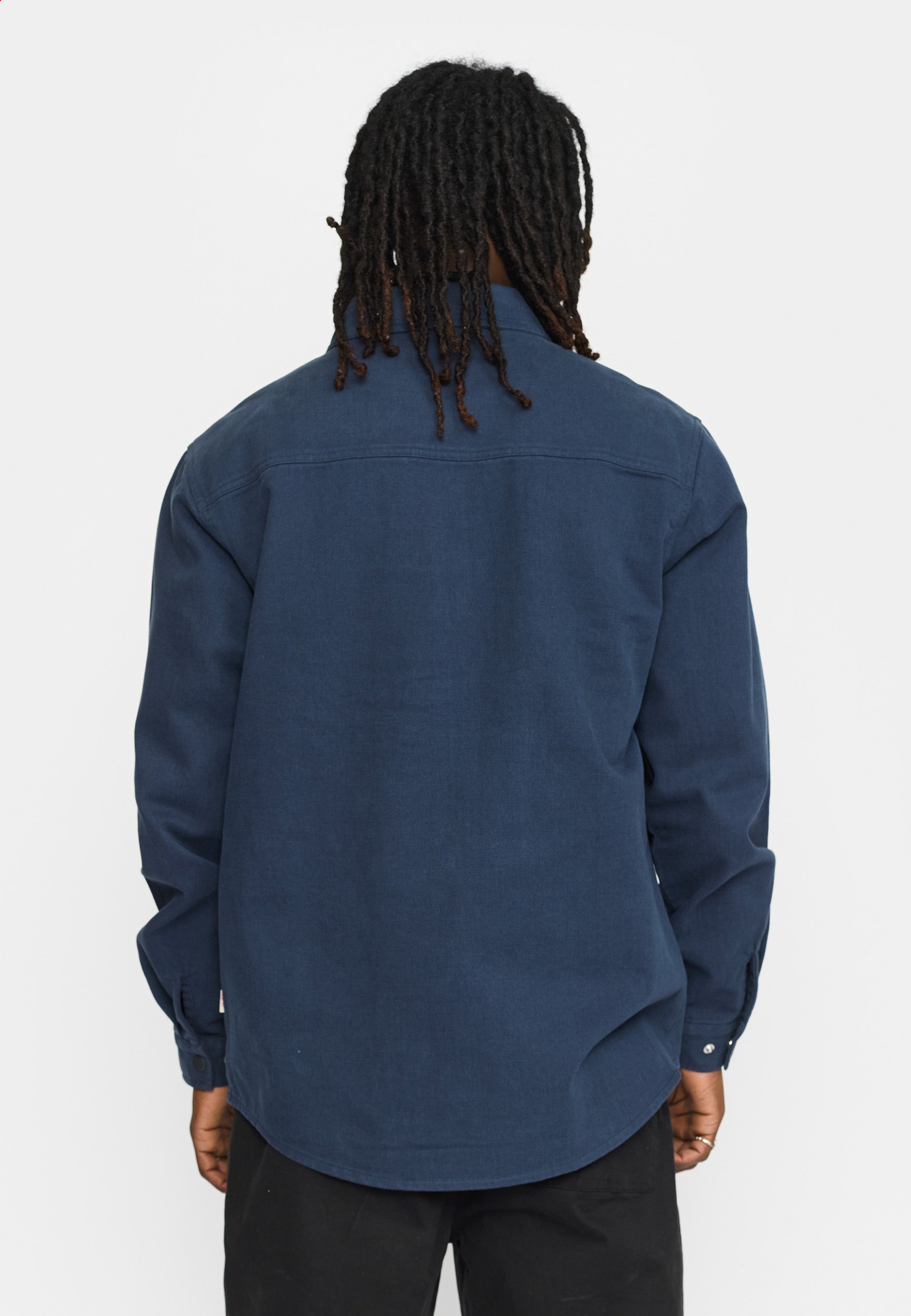 Revolution Overshirt w. Zipper Overshirts Darknavy