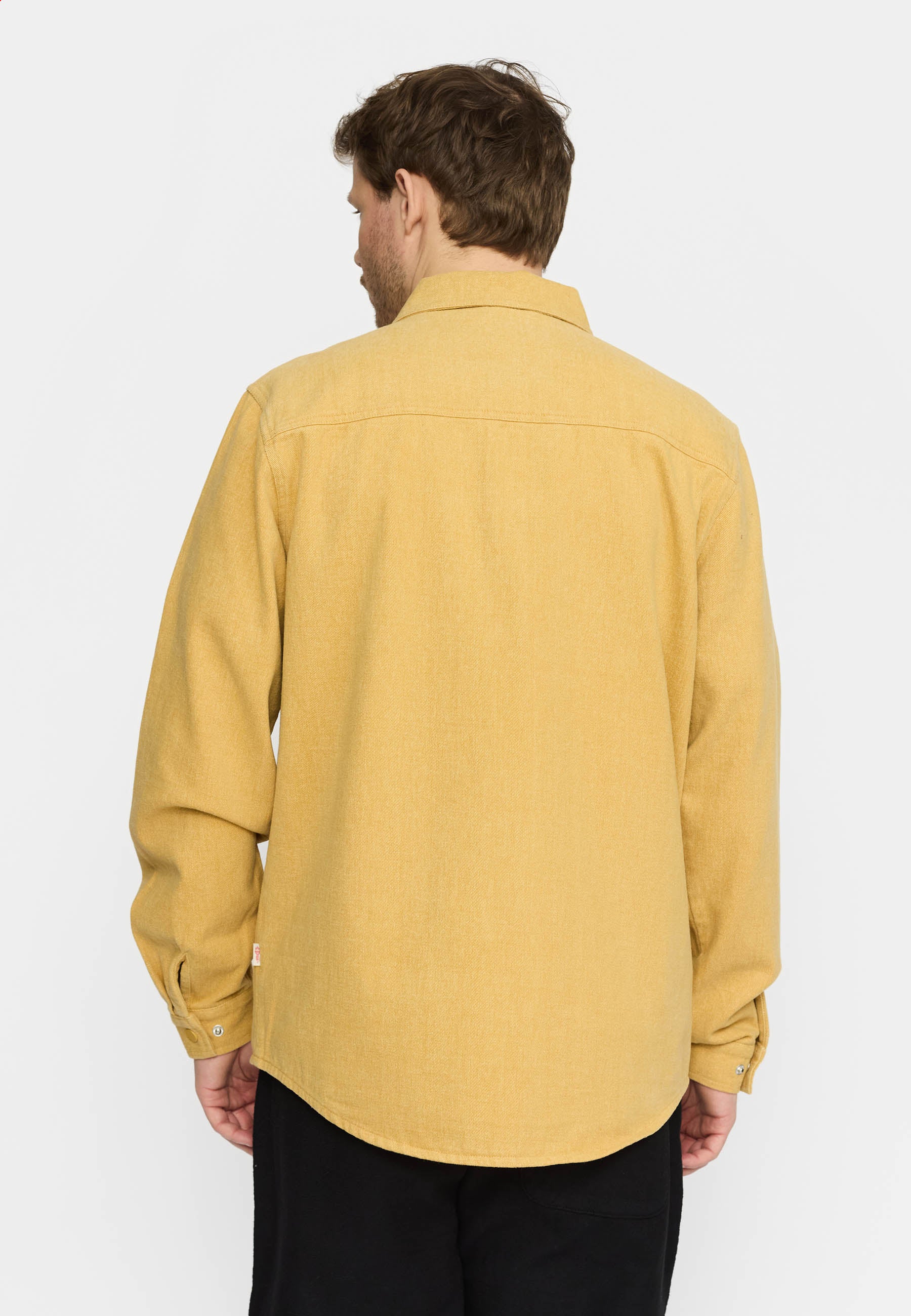 Revolution Overshirt w. Zipper Overshirts Yellow