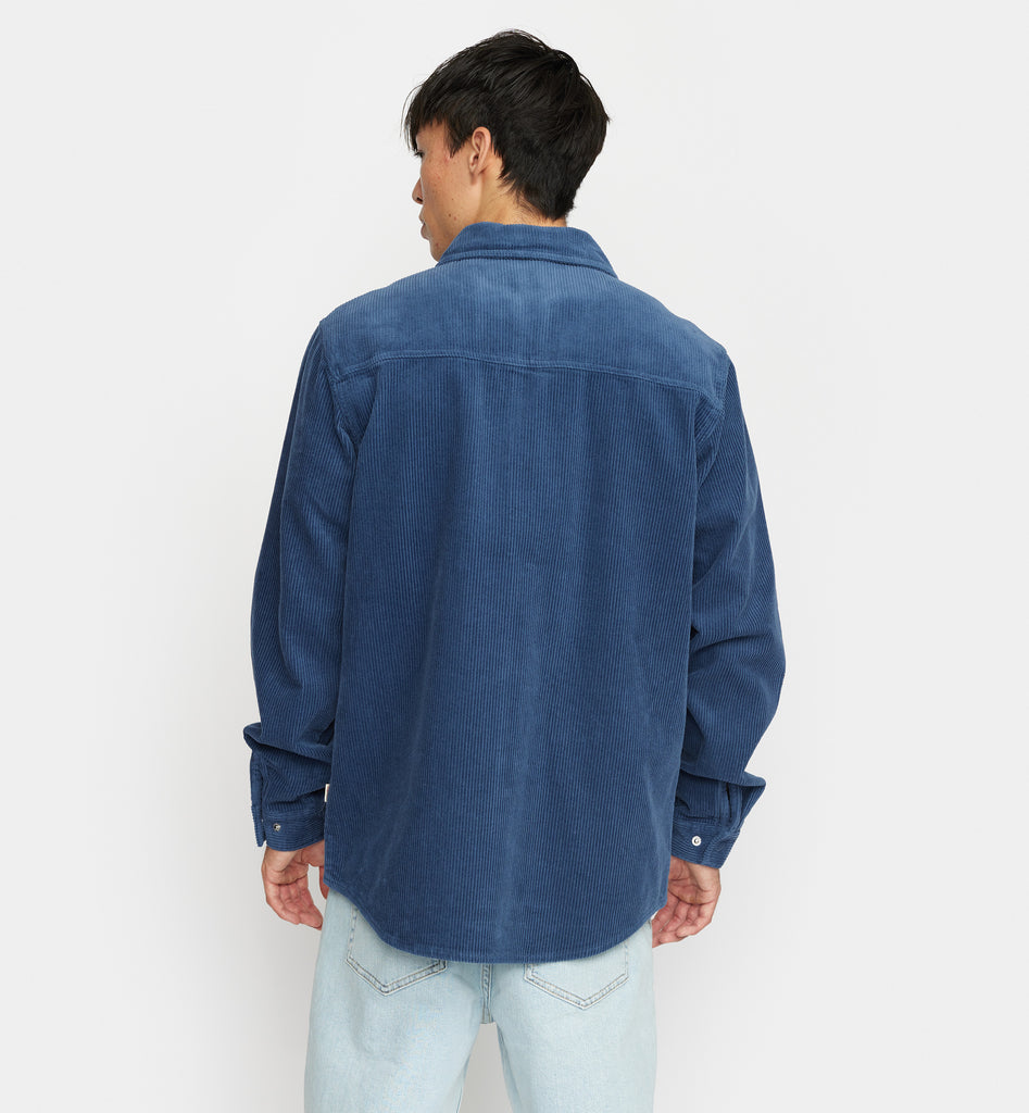 Revolution Overshirt w. Zipper Overshirts Blue