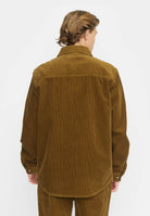 Revolution Overshirt w. Zipper Overshirts Dustbrown