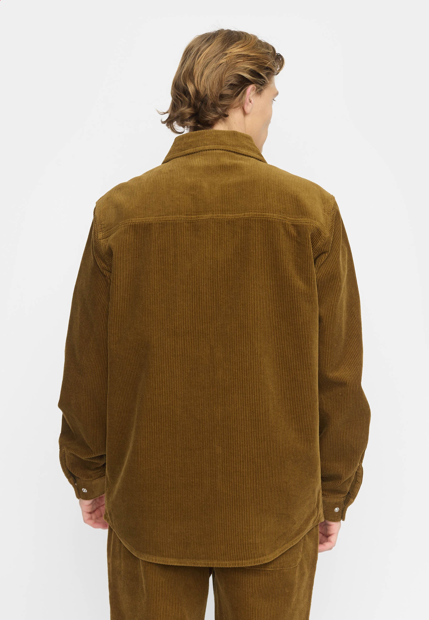 Revolution Overshirt w. Zipper Overshirts Dustbrown