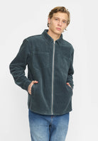 Revolution Overshirt w. Zipper Overshirts Petrol