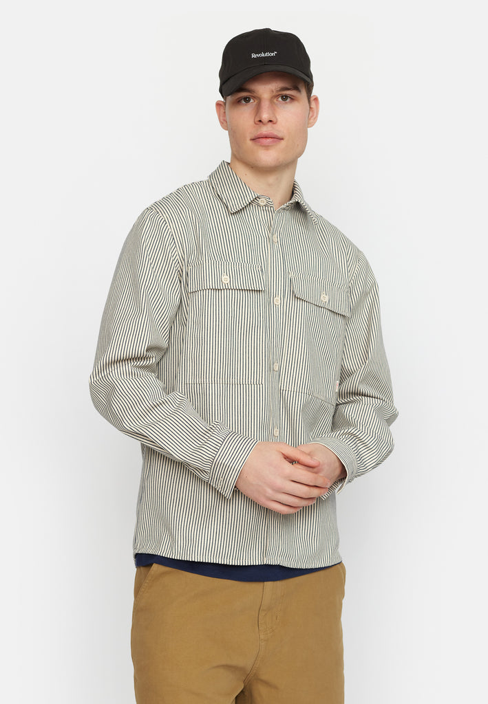 Revolution Overshirt with Pocket Overshirts Navy