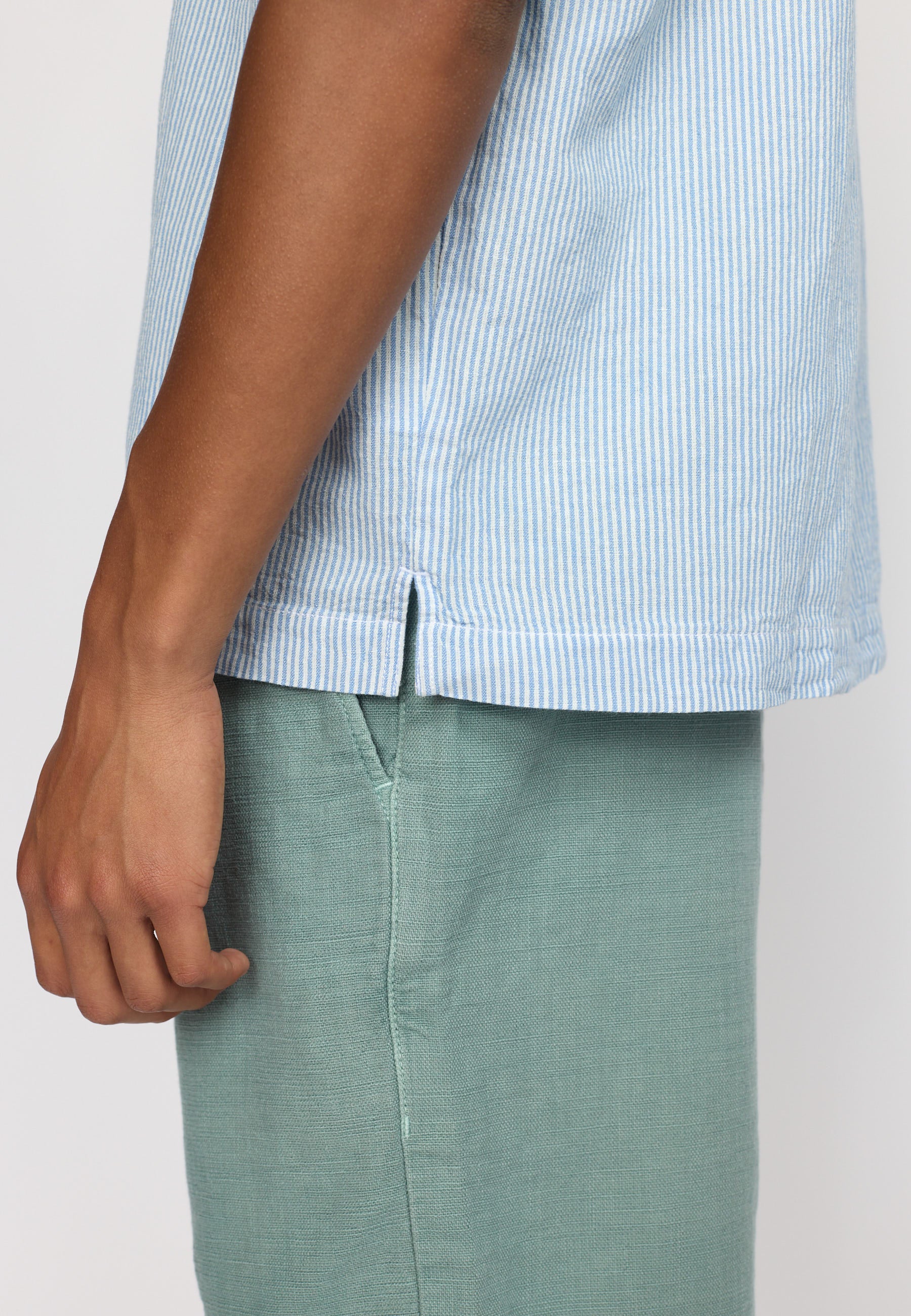 Revolution Oversize Short-sleeved Shirt Short-sleeve shirts Blue