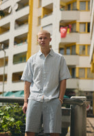 Revolution Oversize Short-sleeved Shirt Short-sleeve shirts Blue