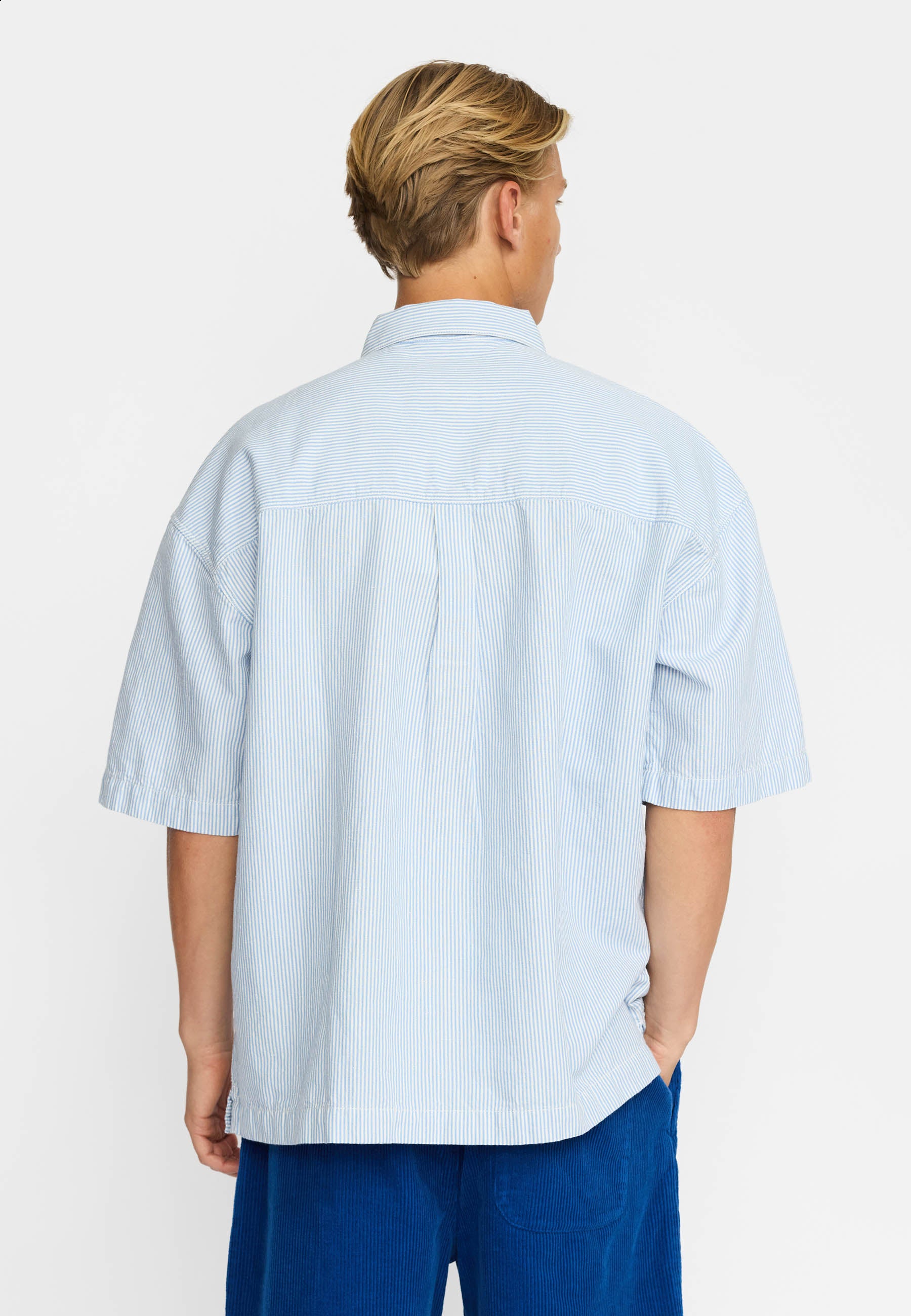 Revolution Oversize Short-sleeved Shirt Short-sleeve shirts Blue