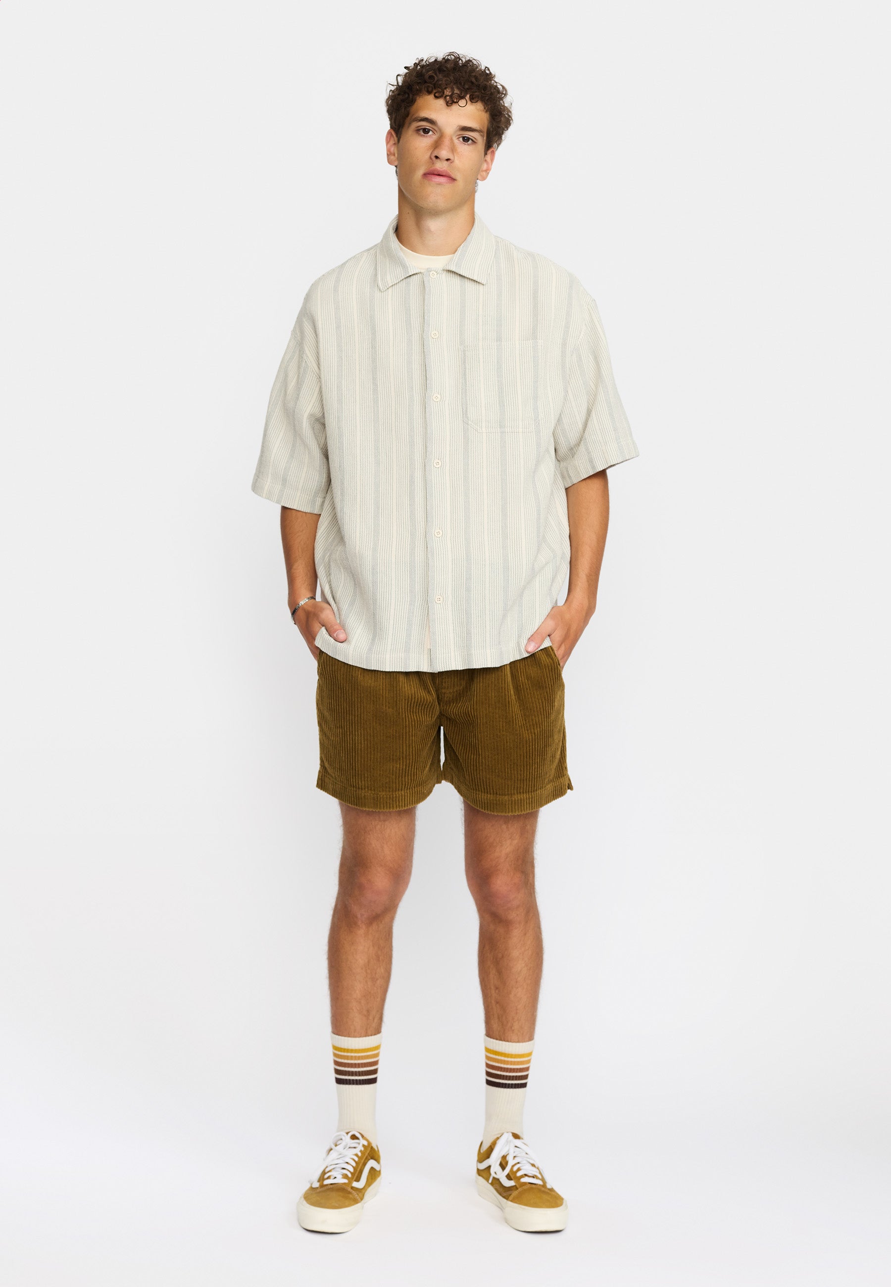 Revolution Oversize Short-sleeved Shirt Short-sleeve shirts Offwhite