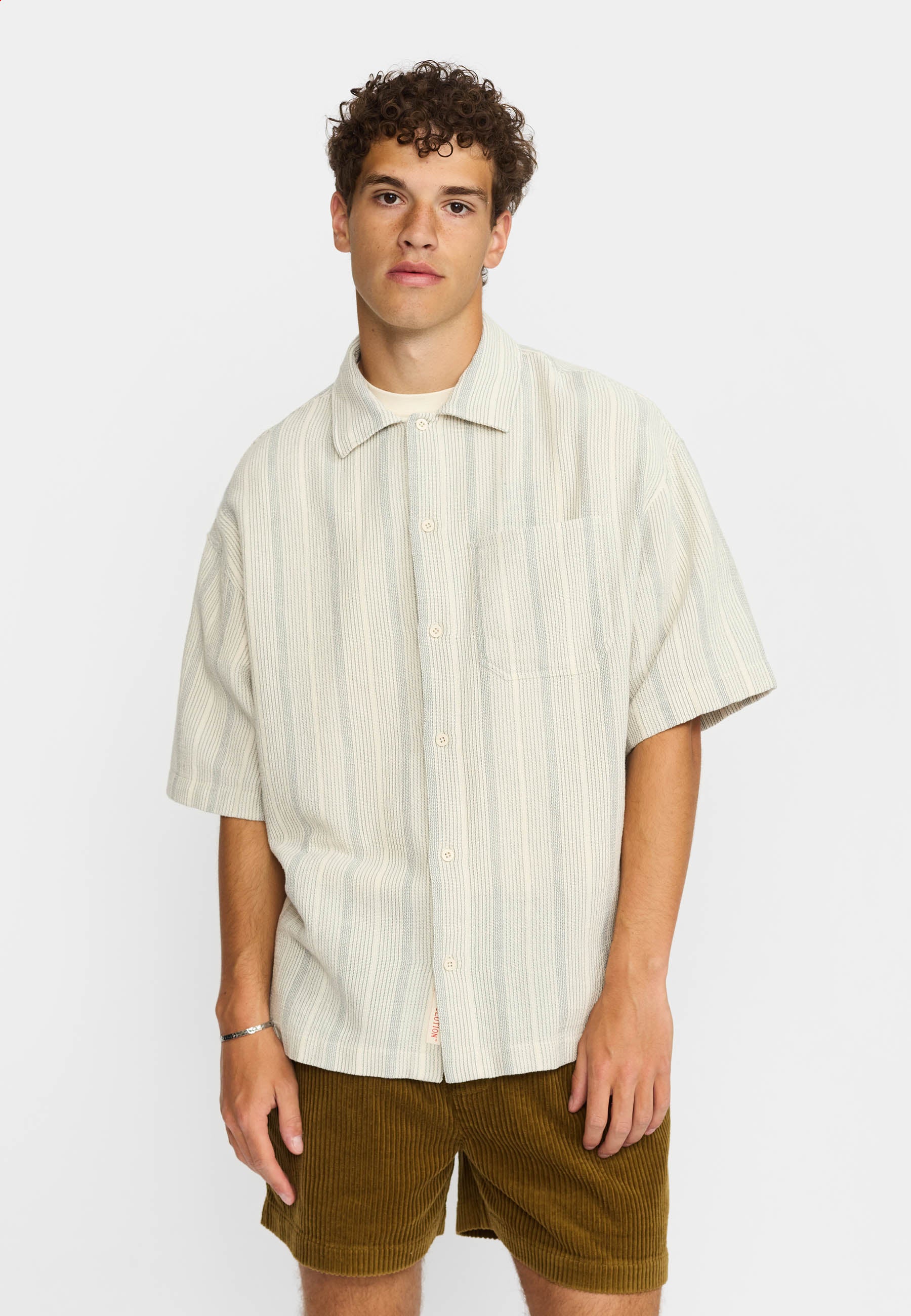 Revolution Oversize Short-sleeved Shirt Short-sleeve shirts Offwhite