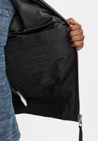 Revolution Padded Bomber Jacket Winter Outerwear Black