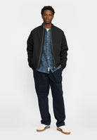 Revolution Padded Bomber Jacket Winter Outerwear Black