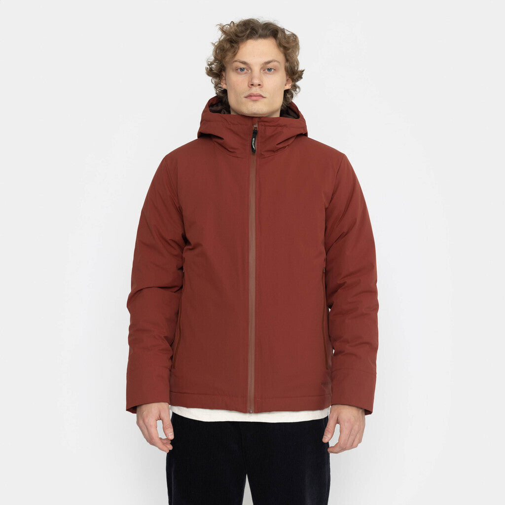 Revolution Padded City Jacket Winter Outerwear Darkred