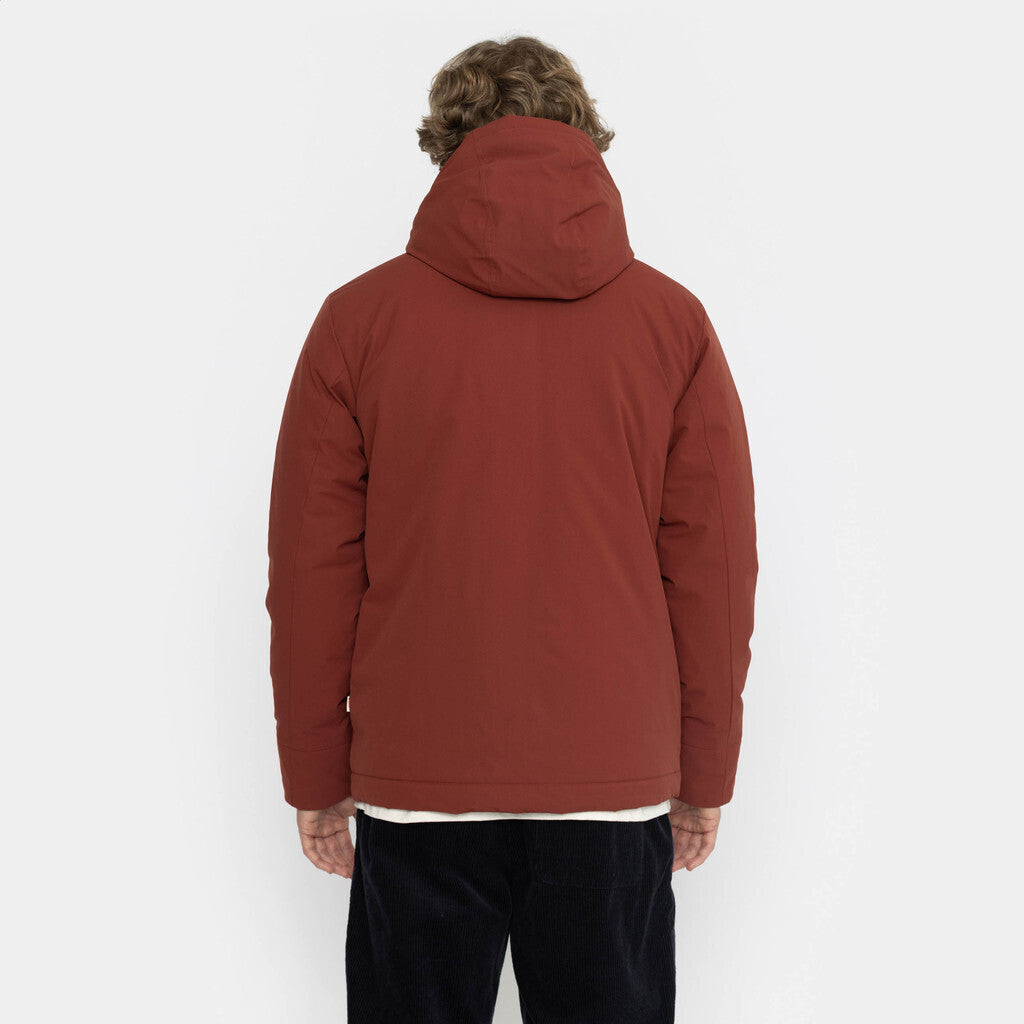 Revolution Padded City Jacket Winter Outerwear Darkred